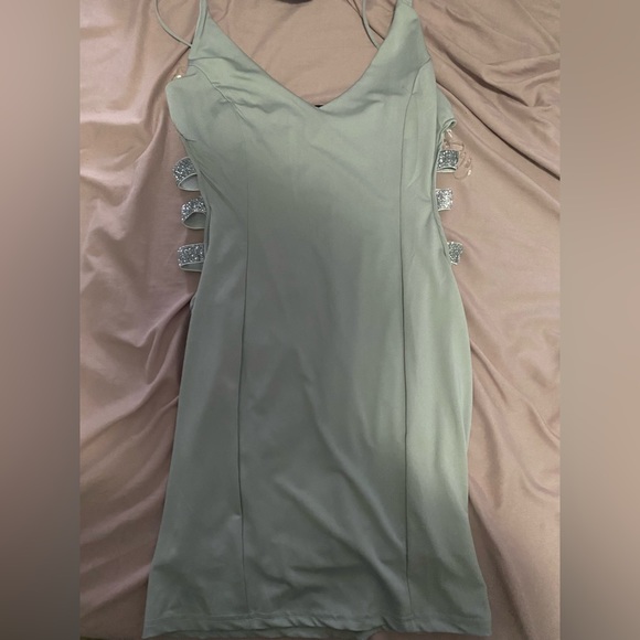 Silver/Grey Party Dress - Picture 1 of 3